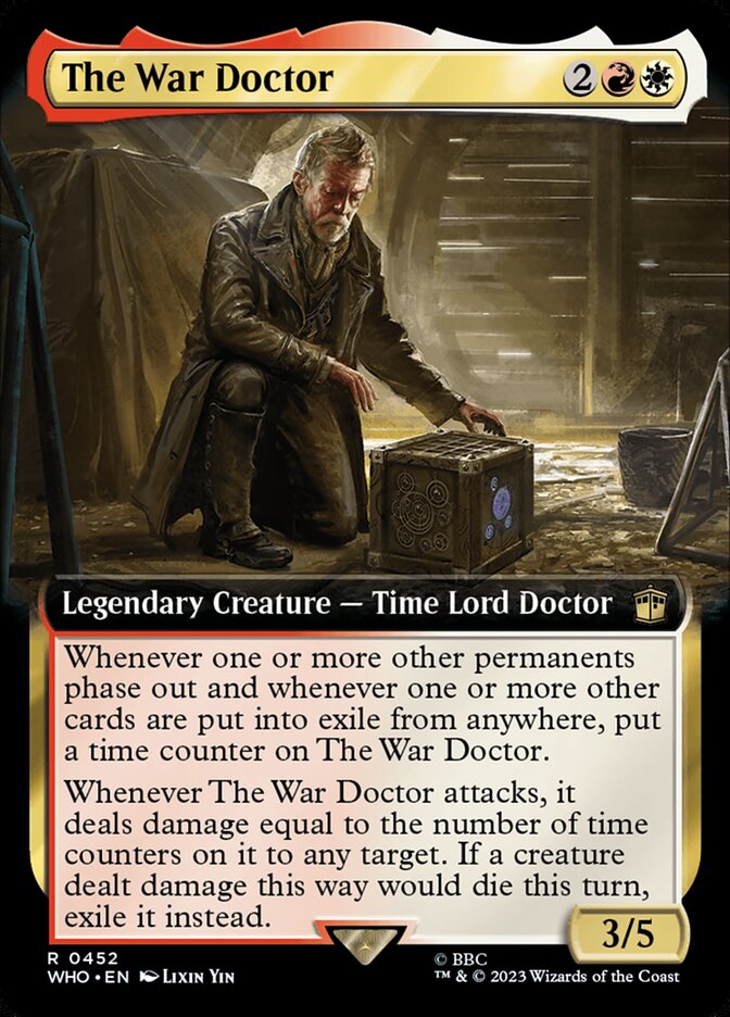 The War Doctor card front