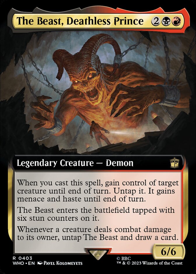 The Beast, Deathless Prince card front