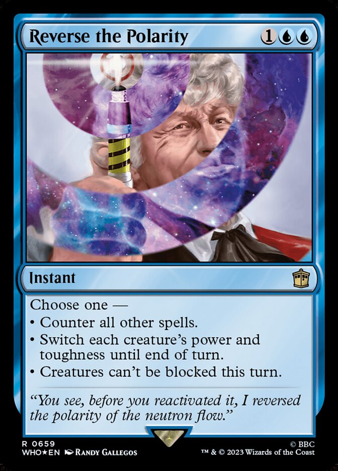 Reverse the Polarity card front