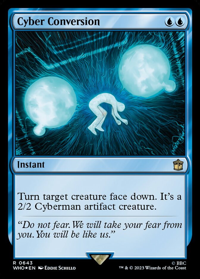 Cyber Conversion card front