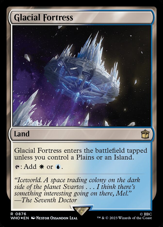 Glacial Fortress card front