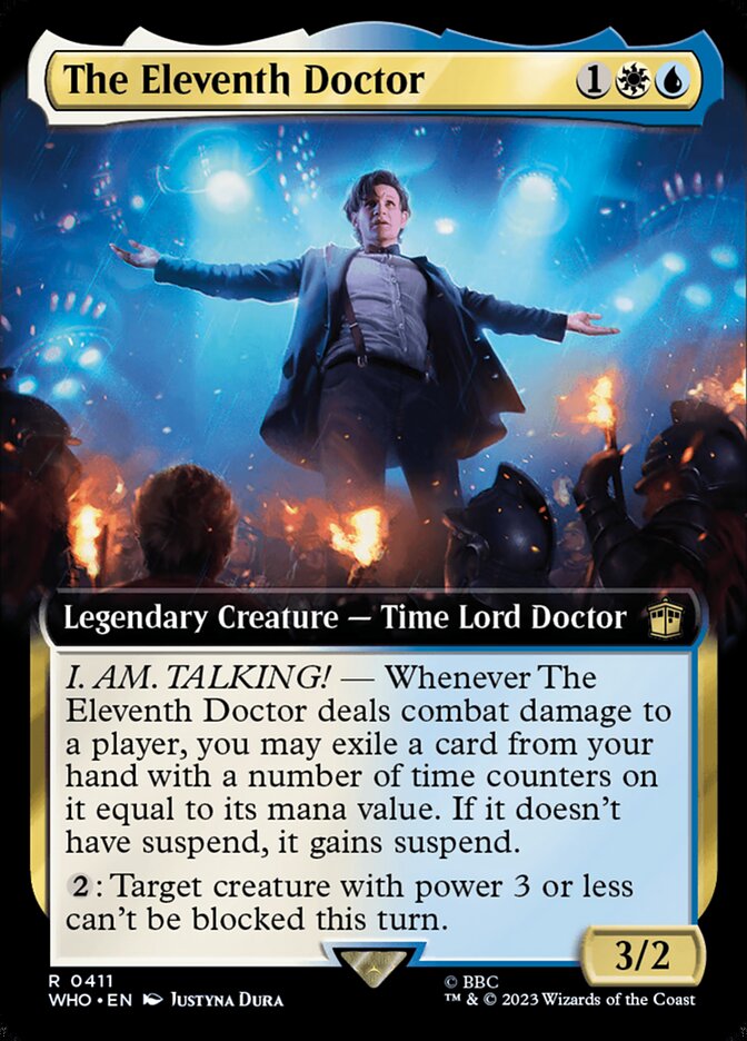 The Eleventh Doctor card front