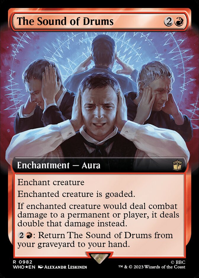 The Sound of Drums card front