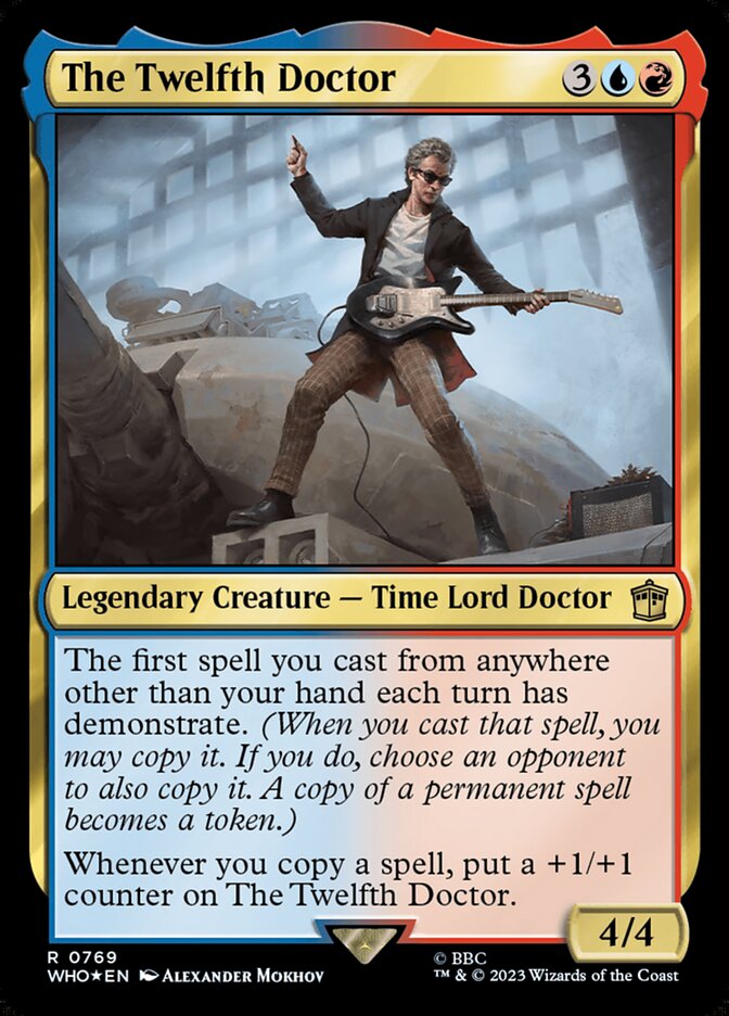 The Twelfth Doctor card front