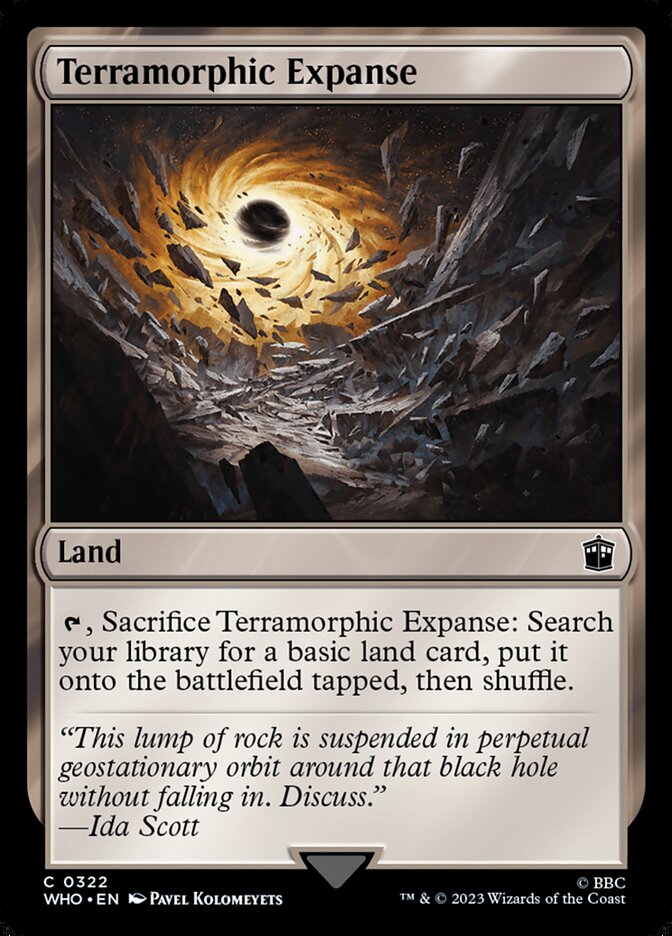 Terramorphic Expanse card front