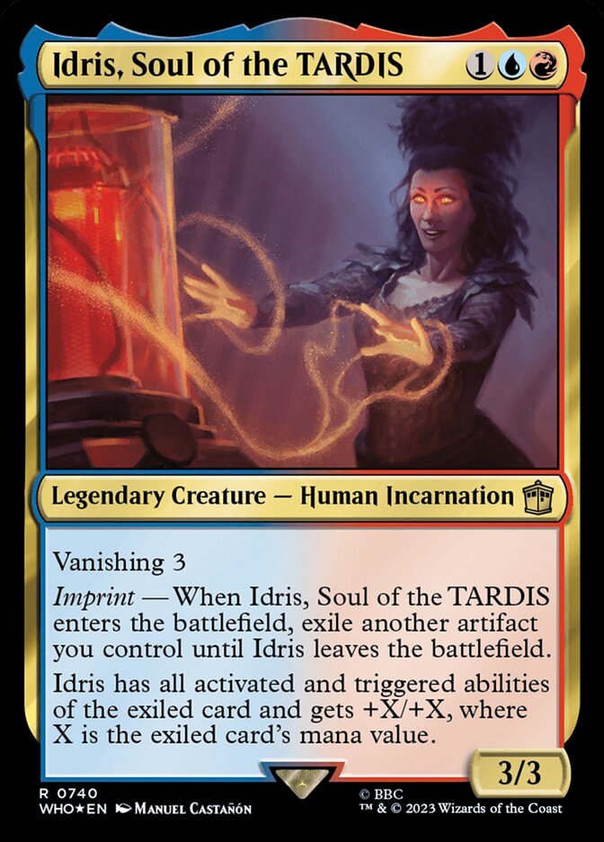 Idris, Soul of the TARDIS card front