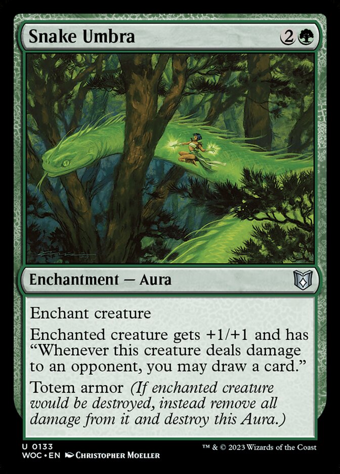 Snake Umbra card front