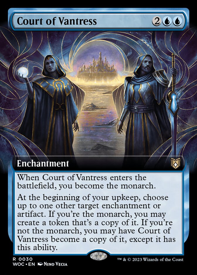 Court of Vantress card front