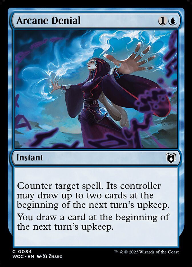 Arcane Denial card front
