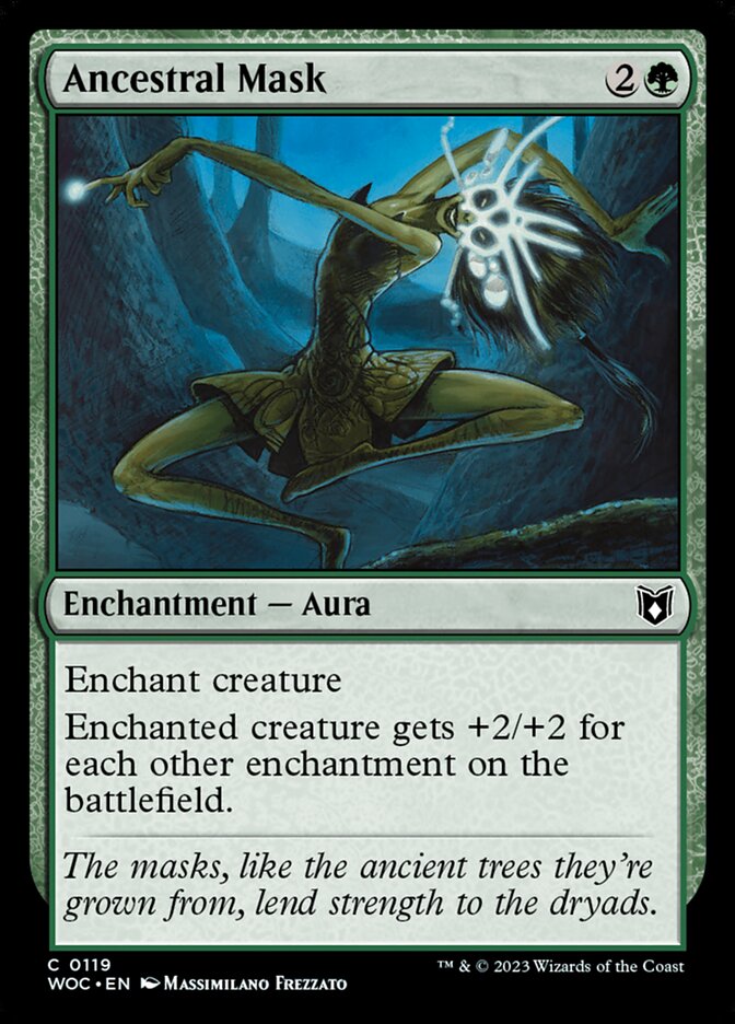 Ancestral Mask card front