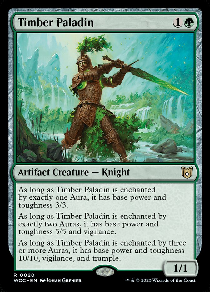 Timber Paladin card front