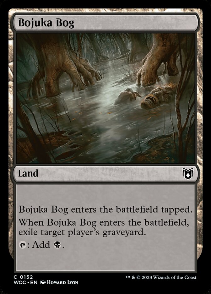 Bojuka Bog card front