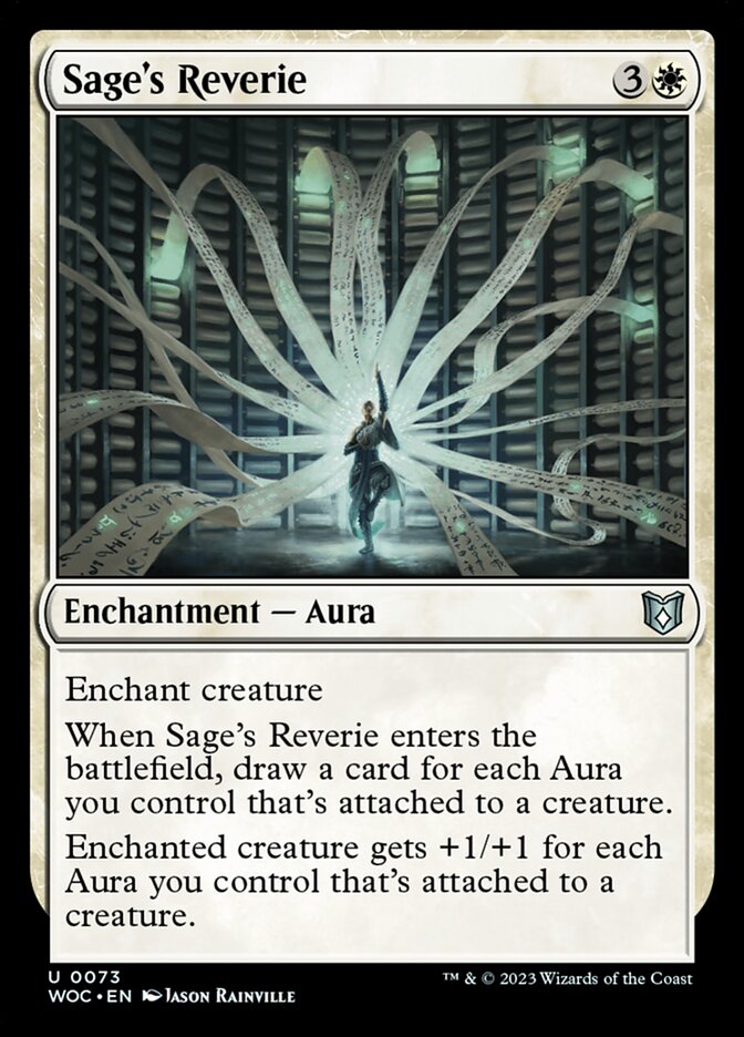 Sage's Reverie card front