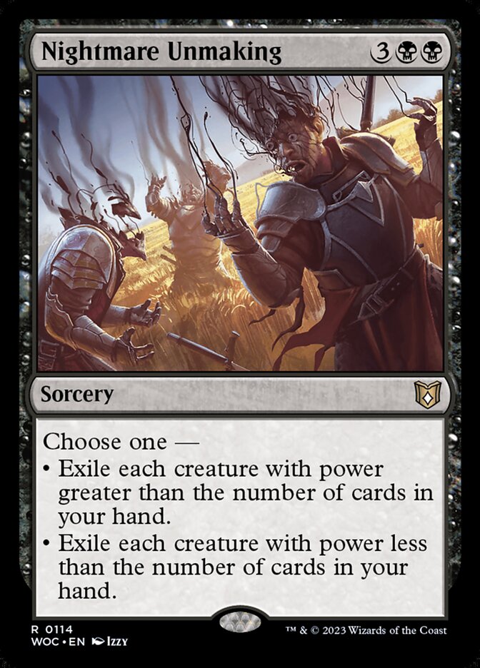 Nightmare Unmaking card front