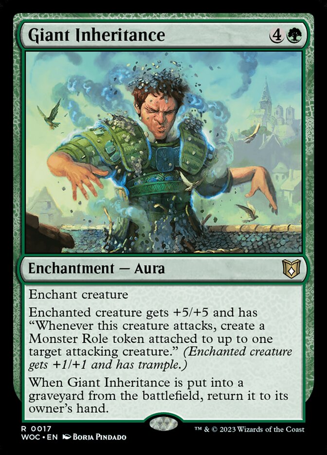 Giant Inheritance card front