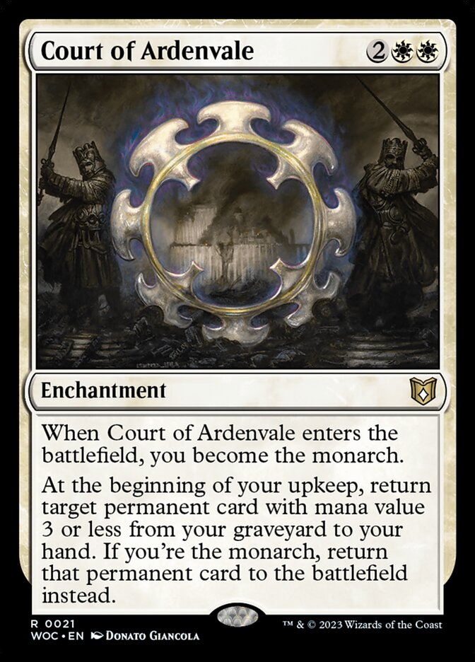 Court of Ardenvale card front