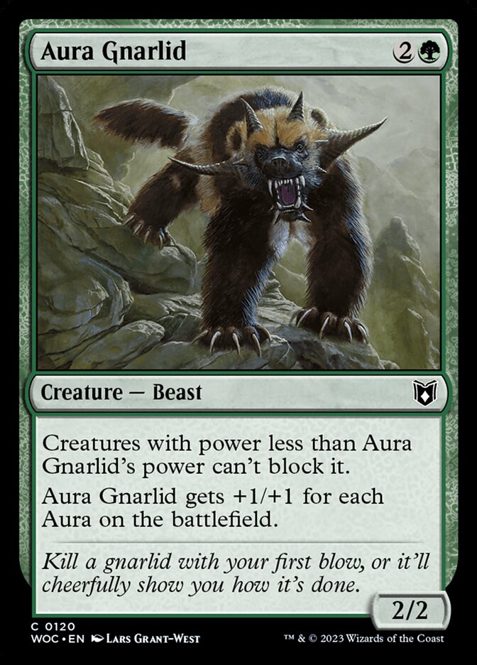 Aura Gnarlid card front