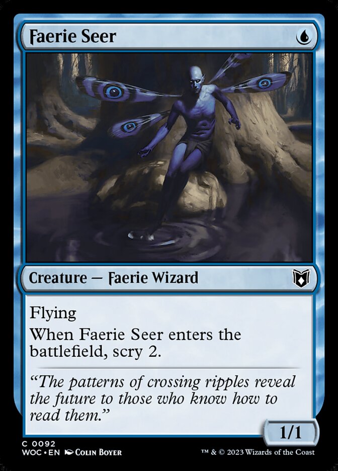 Faerie Seer card front