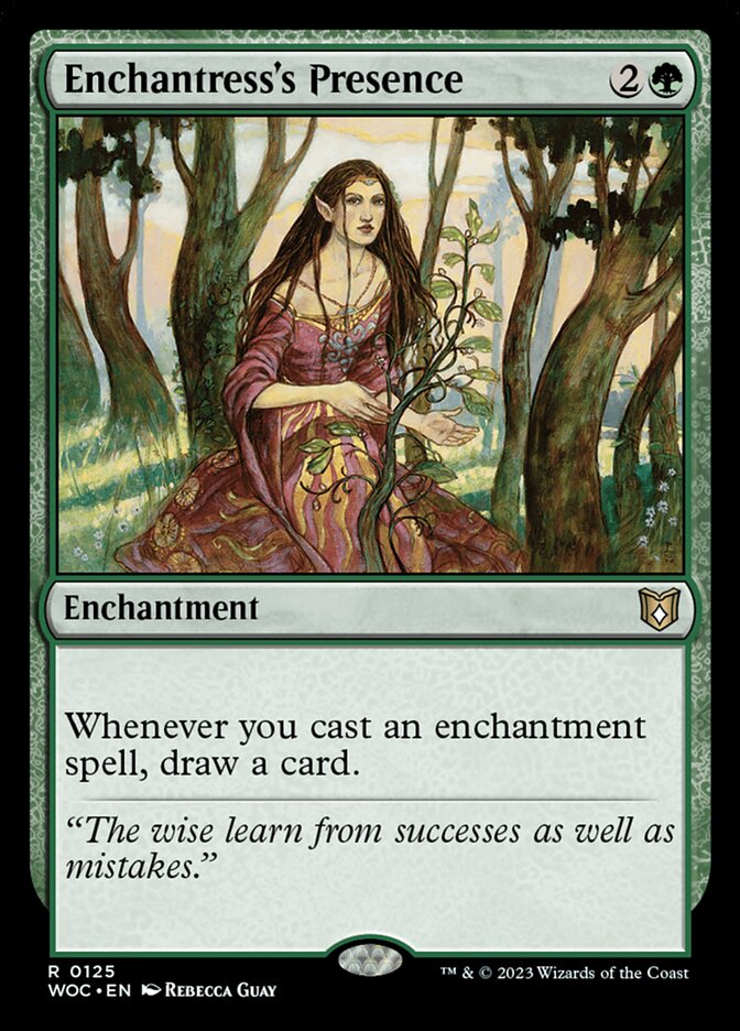 Enchantress's Presence card front
