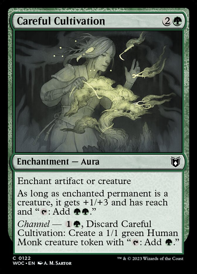 Careful Cultivation card front