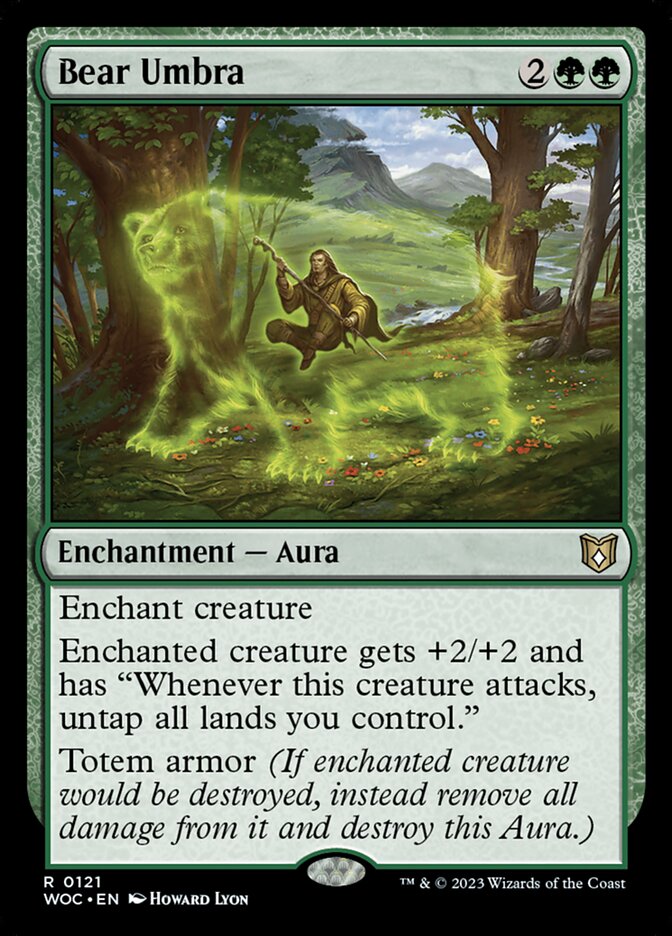 Bear Umbra card front