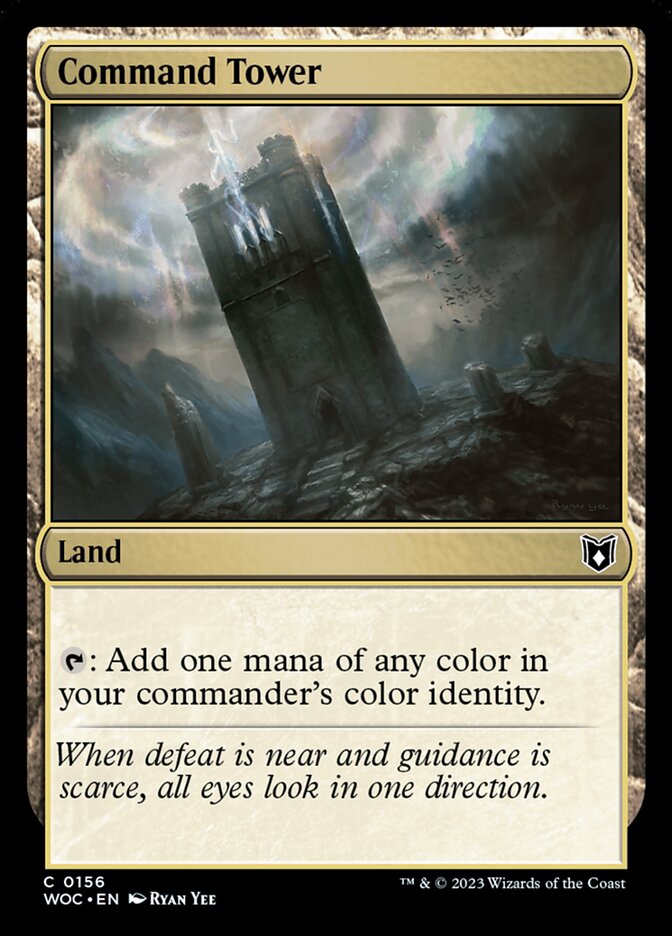 Command Tower card front