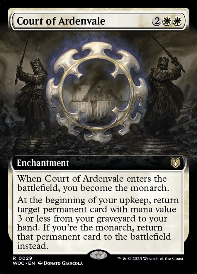 Court of Ardenvale card front