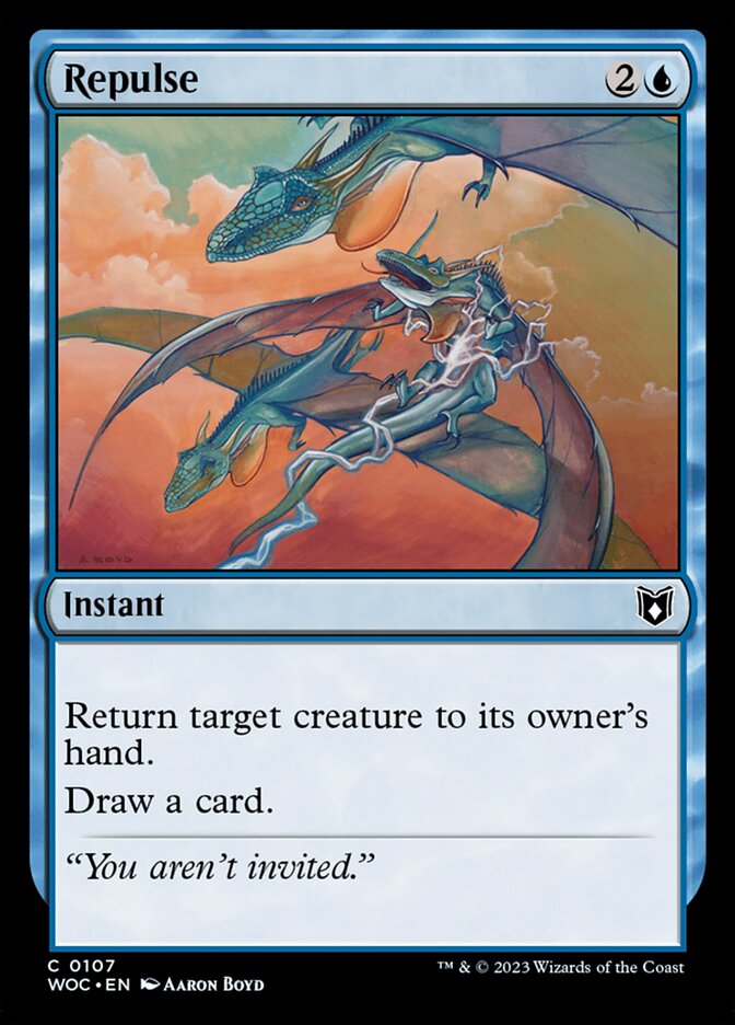 Repulse card front