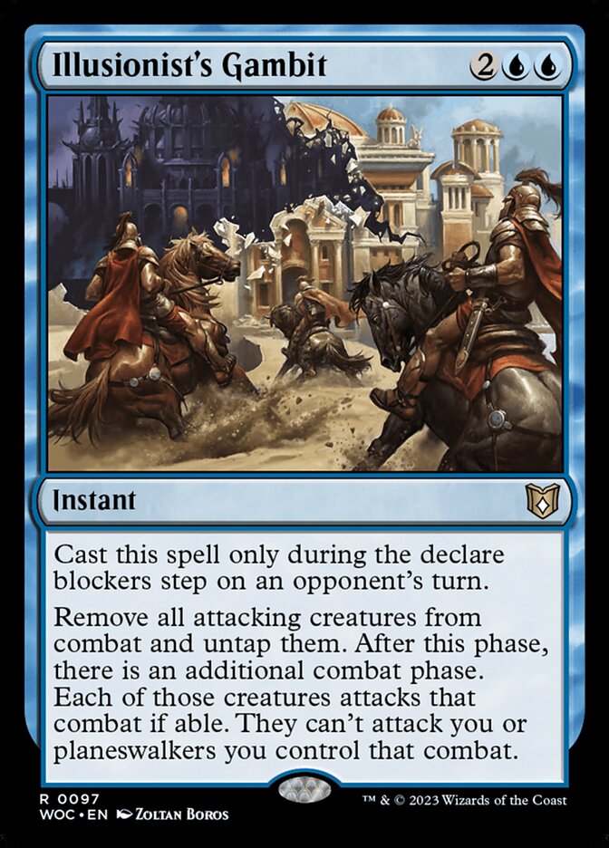 Illusionist's Gambit card front