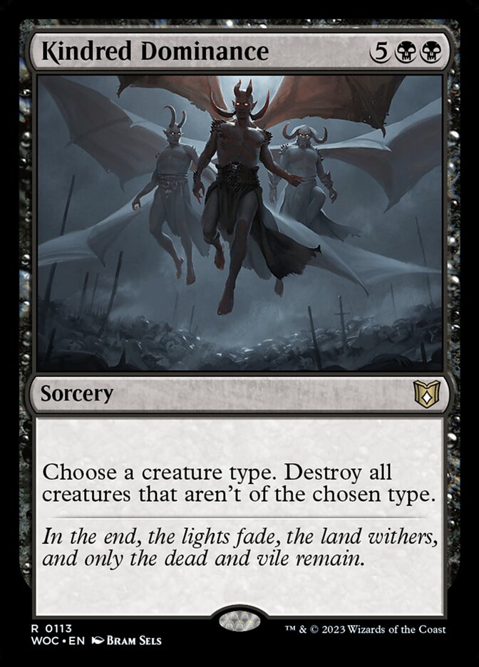 Kindred Dominance card front