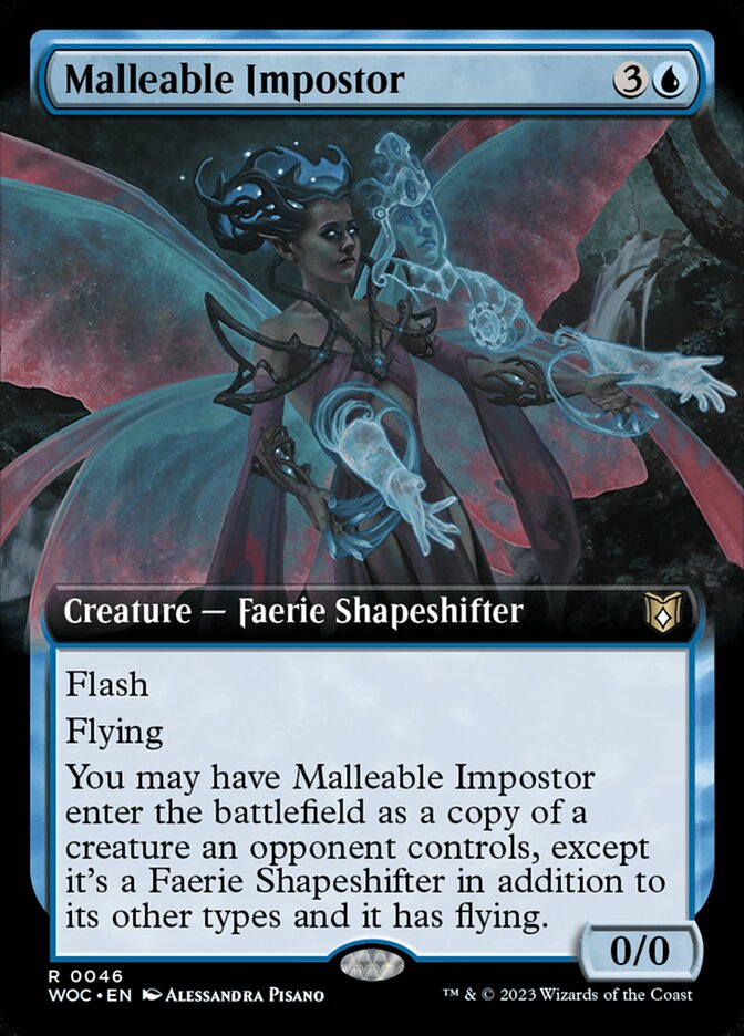 Malleable Impostor card front