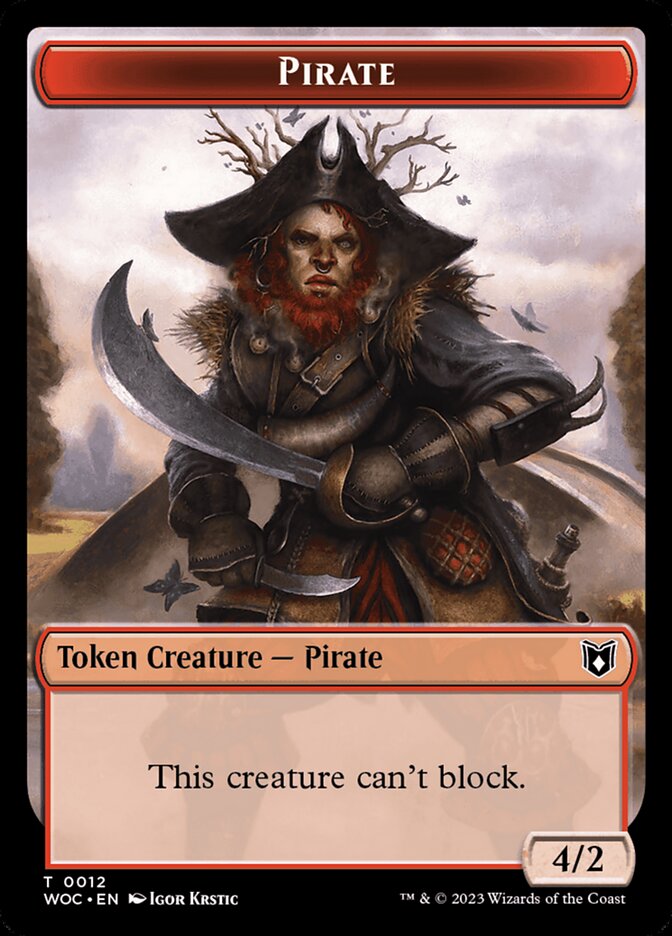 Pirate card front