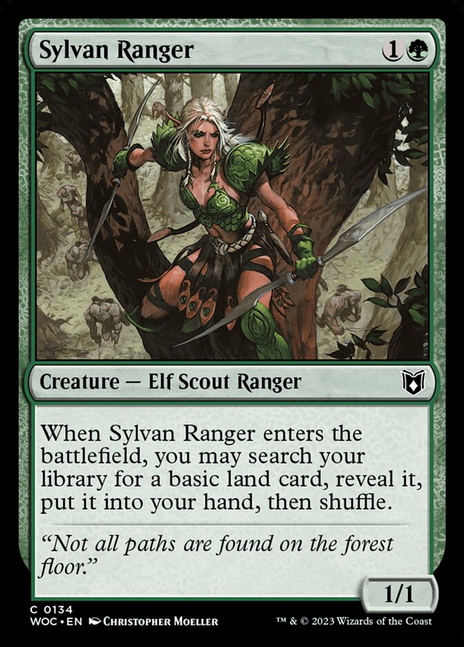 Sylvan Ranger card front
