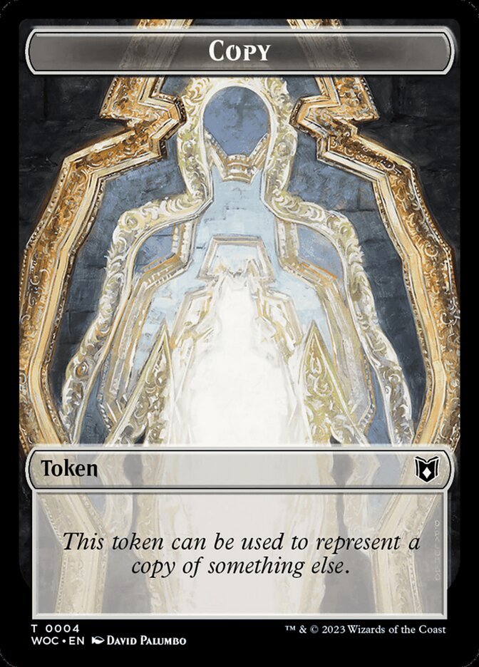 Copy card front