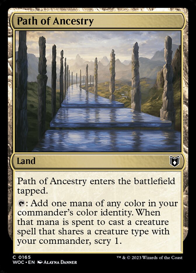 Path of Ancestry card front
