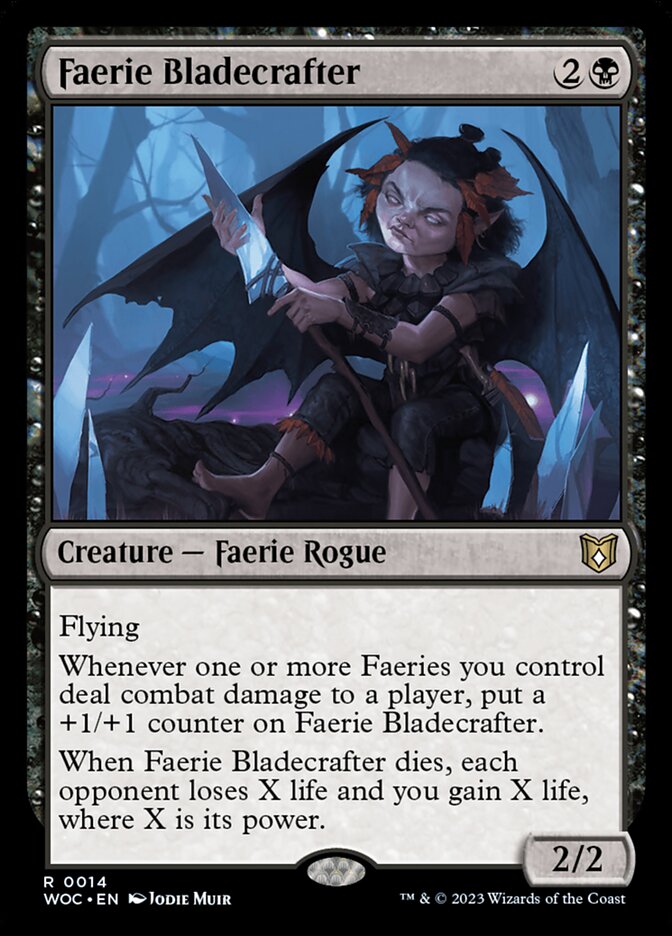 Faerie Bladecrafter card front