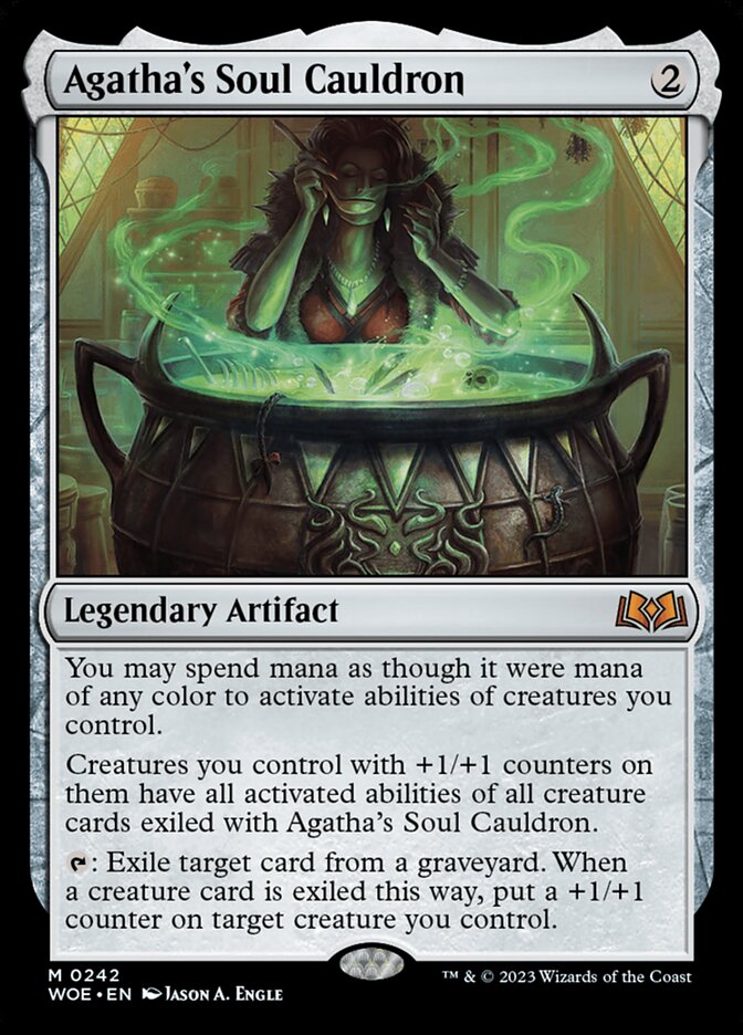 Agatha's Soul Cauldron card front