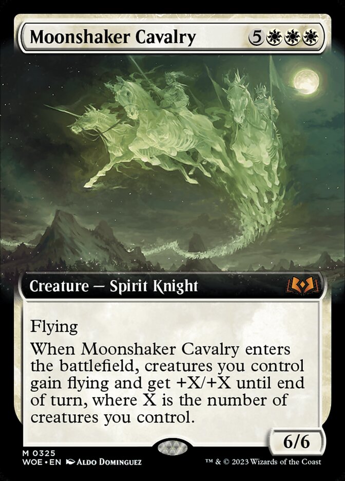 Moonshaker Cavalry card front