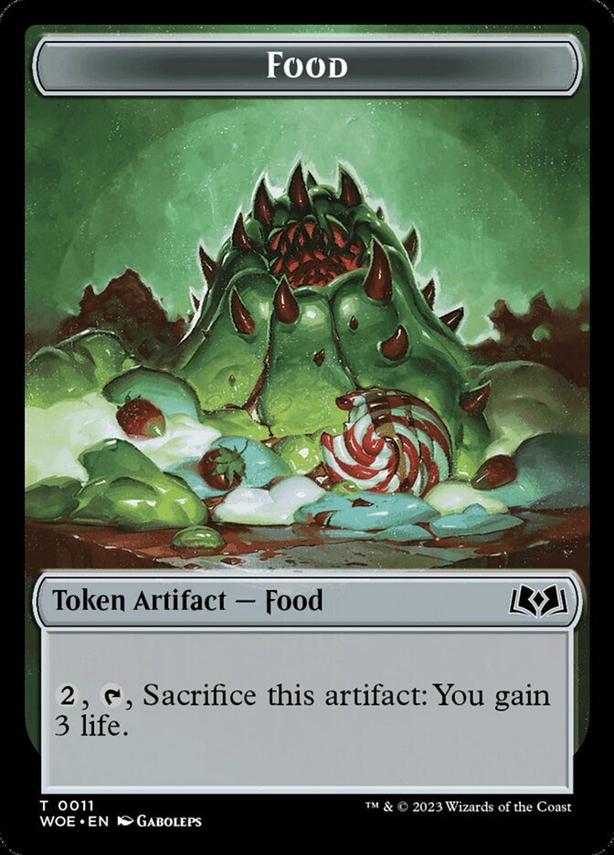 Food card front
