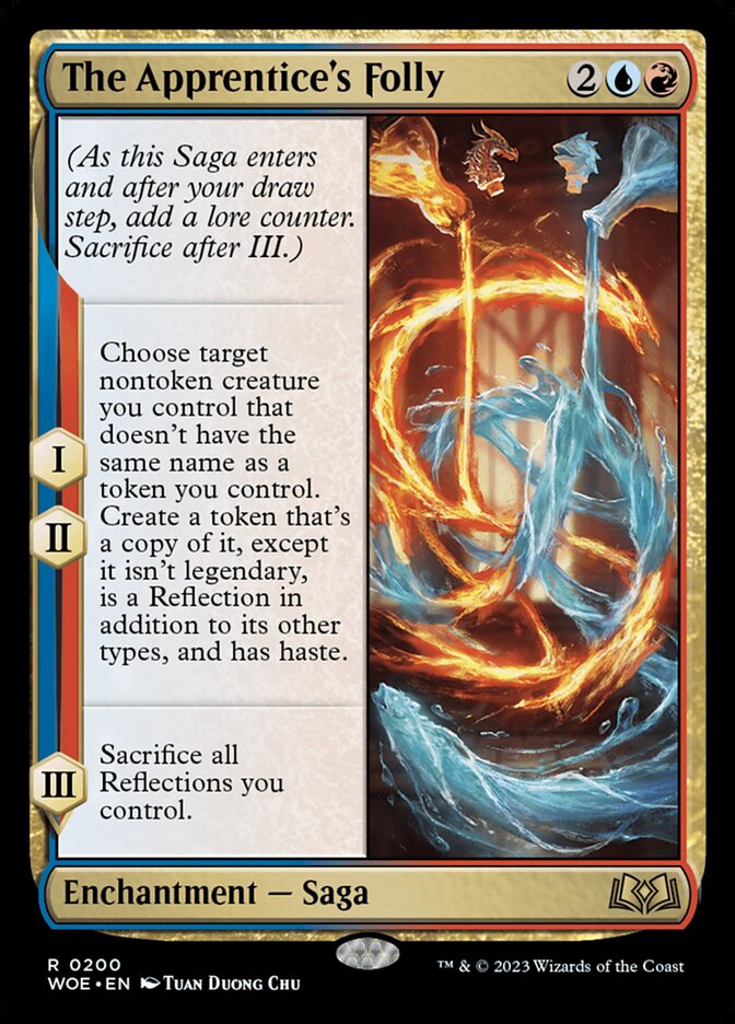 The Apprentice's Folly card front