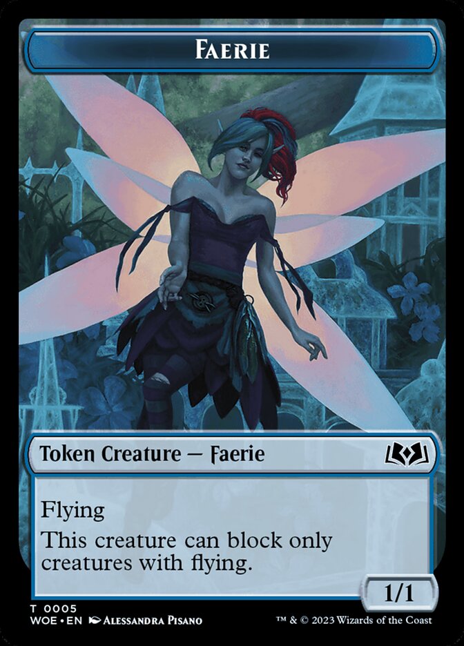 Faerie card front