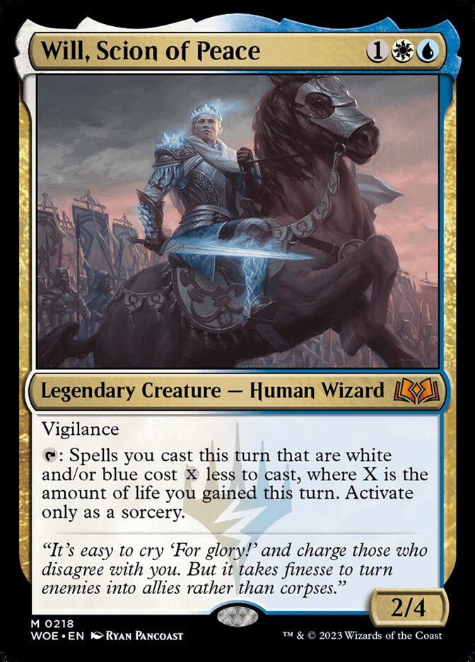 Will, Scion of Peace card front