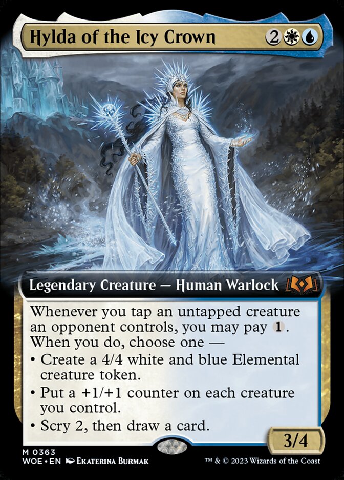 Hylda of the Icy Crown card front