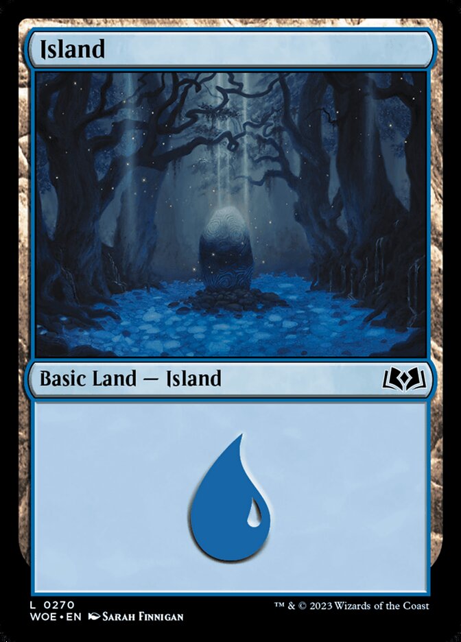 Island card front