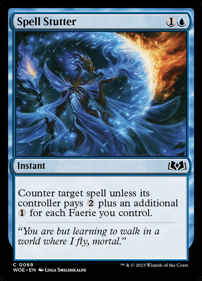 Spell Stutter card front