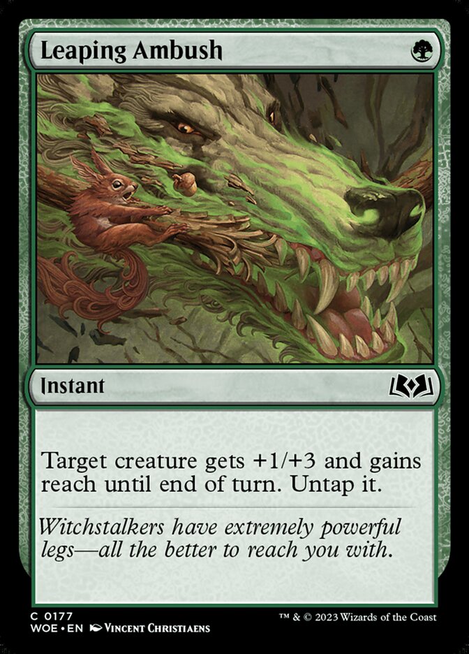 Leaping Ambush card front