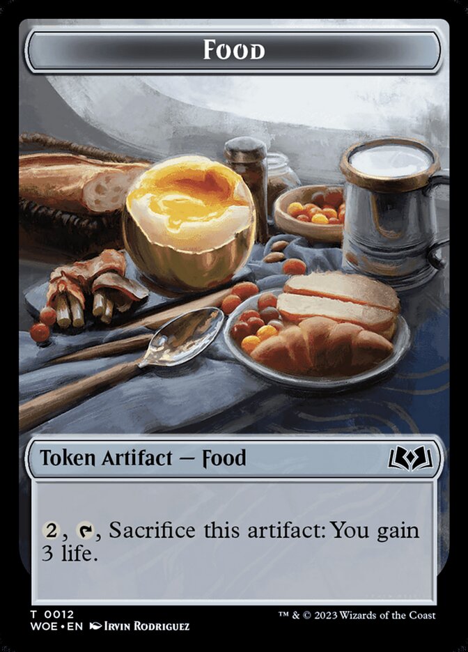 Food card front