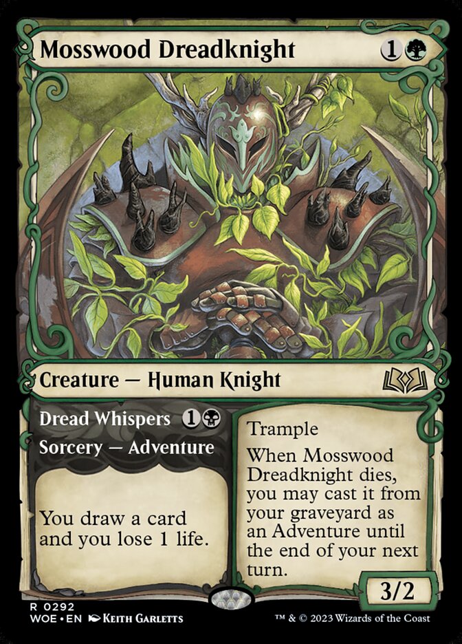 Mosswood Dreadknight card front