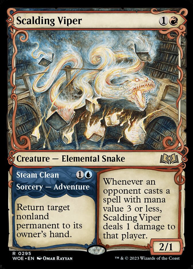 Scalding Viper card front