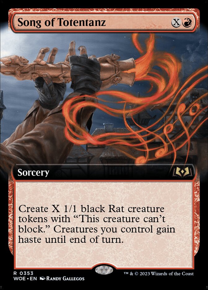Song of Totentanz card front